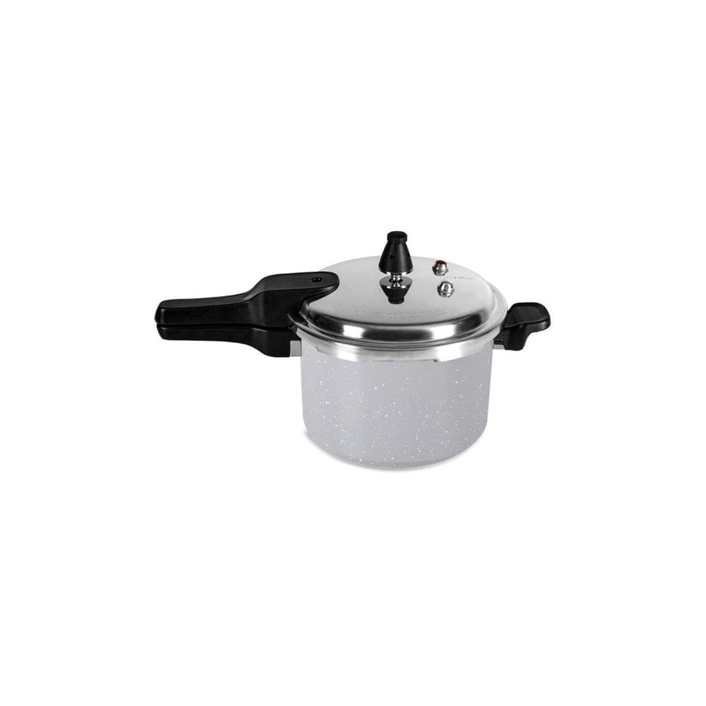 Panela de Pressão Brinox 5,4 L Antiaderente Ceramic Life Super - Cinza