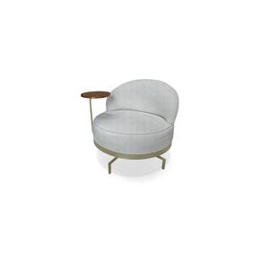 Poltrona Decorativa Giratória Namour Boucle 3302 - Montanaris Decor