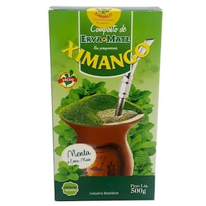 Kit 3 Erva Mate 500g cada Chimarrão Composta Menta À Vacuo X