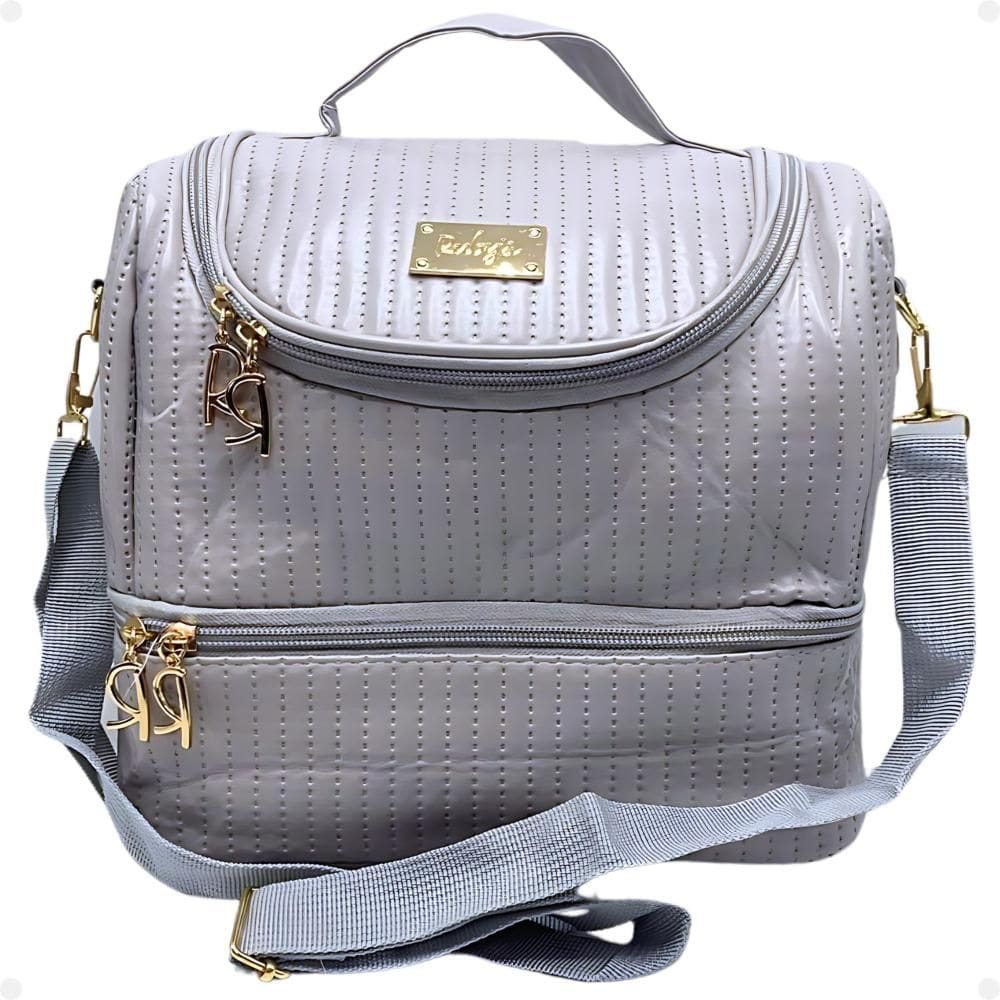 Necessaire Térmica Rubys Com Alça Cinza Nec-038tx