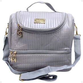 Necessaire Térmica Rubys Com Alça Cinza Nec-038tx