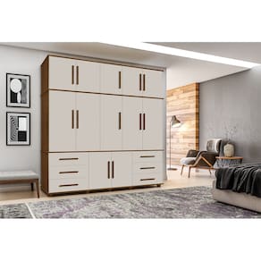 Guarda Roupa Retrô Casal Londres Casalar Malbec