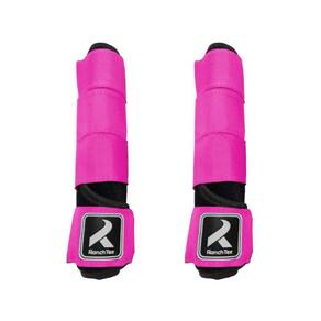 Caneleira Para Cavalo Rosa