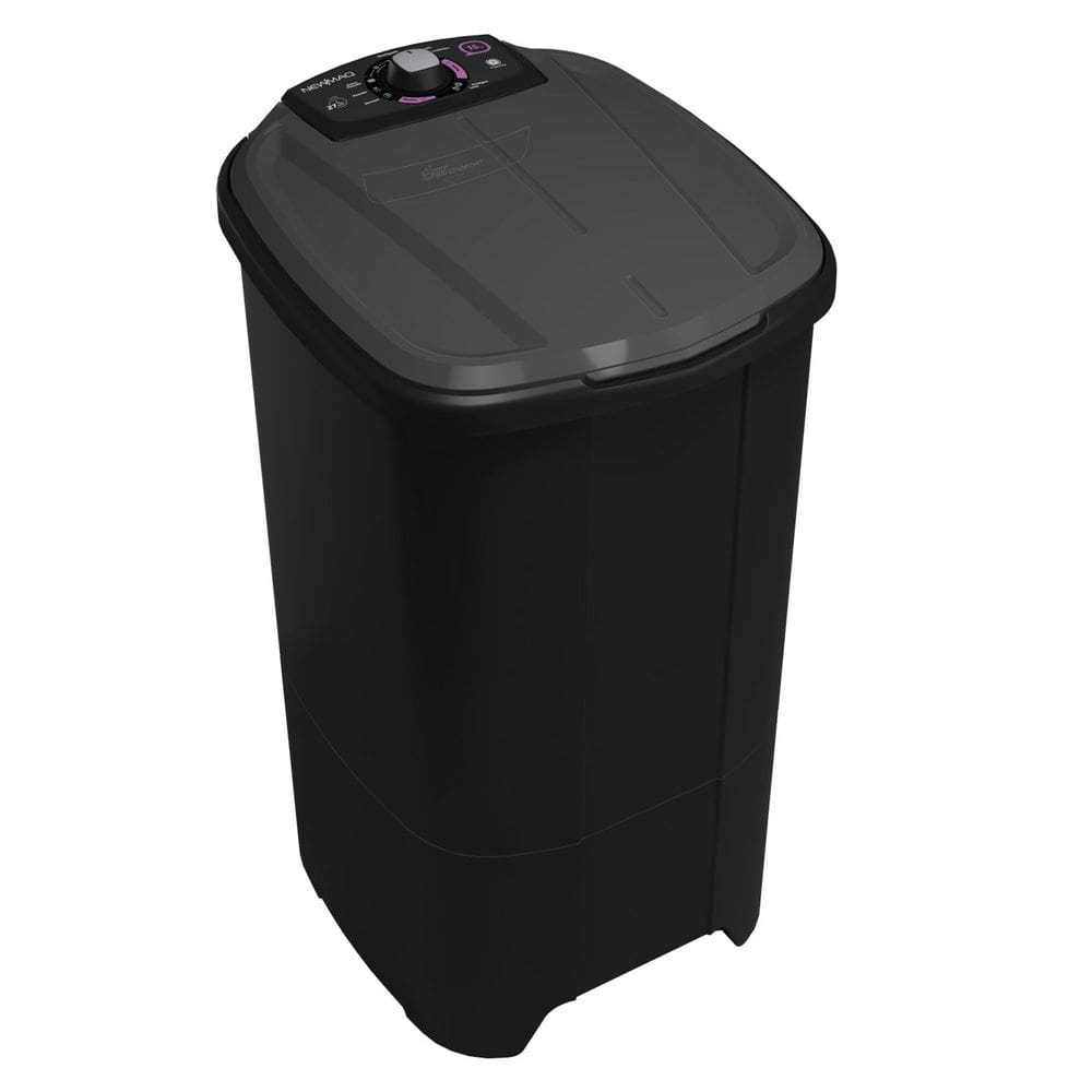 Lavadora de Roupas Tanquinho 15 KG Black 127v Preto