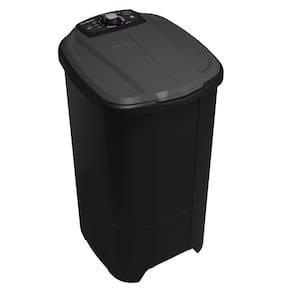 Lavadora de Roupas Tanquinho  15 KG Black 127v Preto