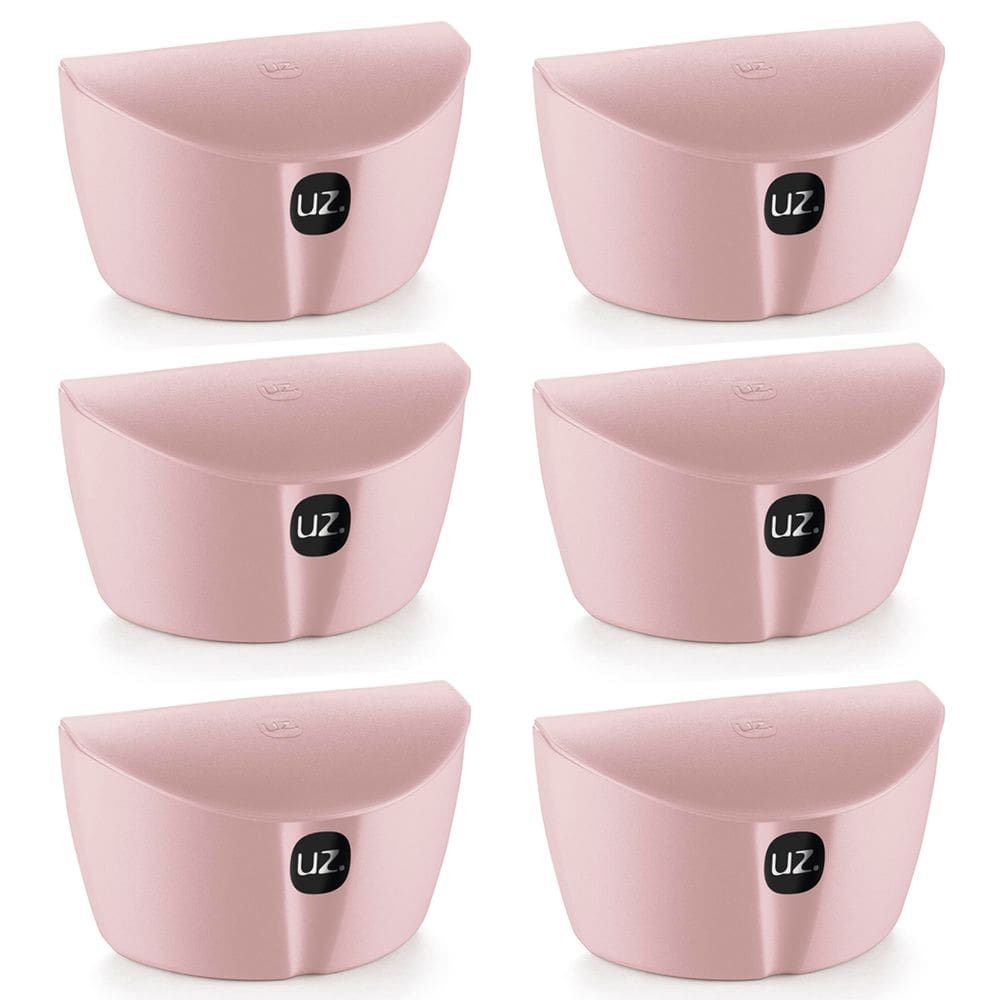 Kit 6 Saleiros com Tampa Porta Sal Cozinha 500ml Plástico UZ