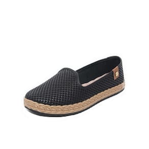 Sapatilha Feminina Moleca Flatform REF: 5696304 LONA LOSANGO