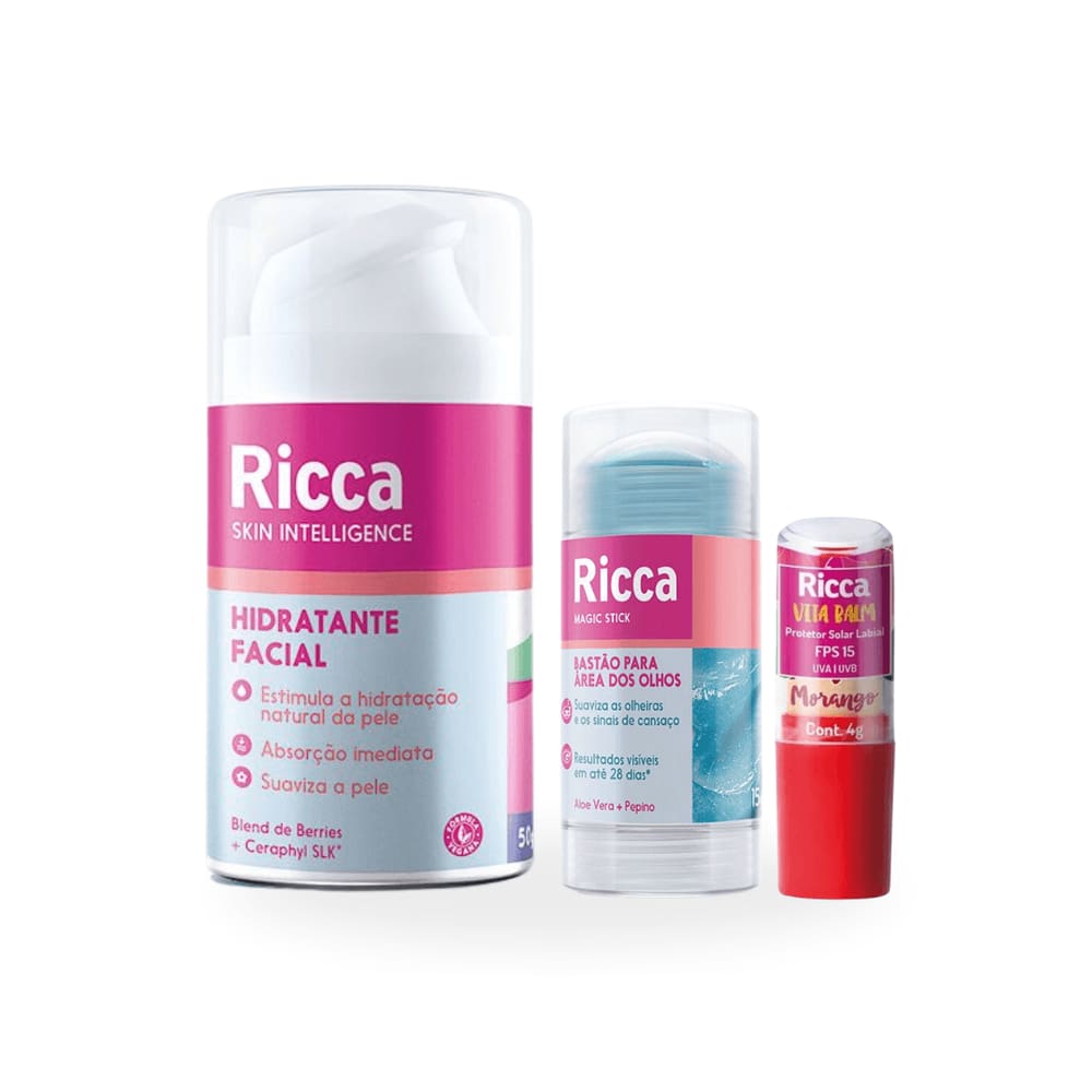 Kit Ritual Facial Ricca