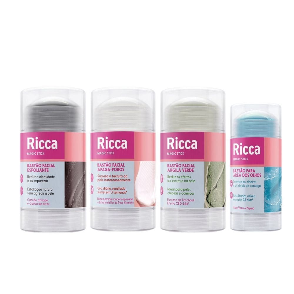 Kit Skincare Diário Para Peles Oleosas Ricca