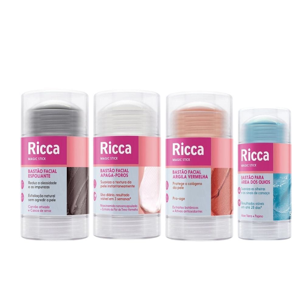 Kit Skincare Diário Para Peles Sensíveis Ricca