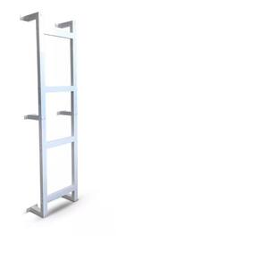 Escada Marinheiro 0,90 M - Largura 40 Cm - Preta