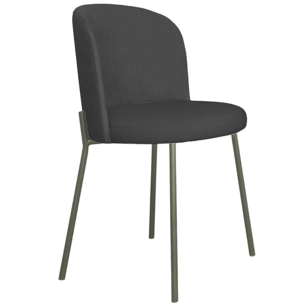 Cadeira Elegance Linho Cinza