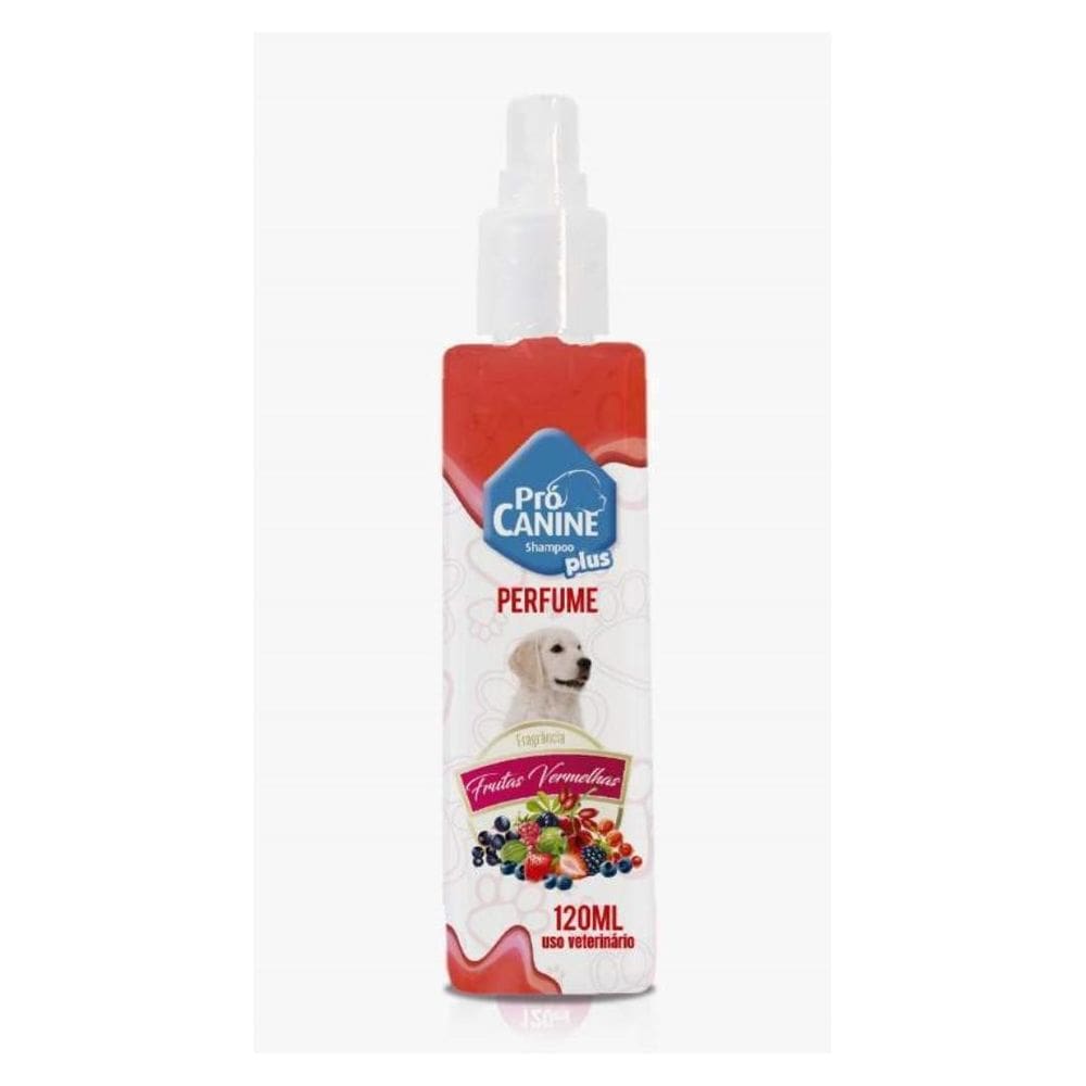 Colônia Para Cachorro Prócanine Frutas Vermelhas 120Ml