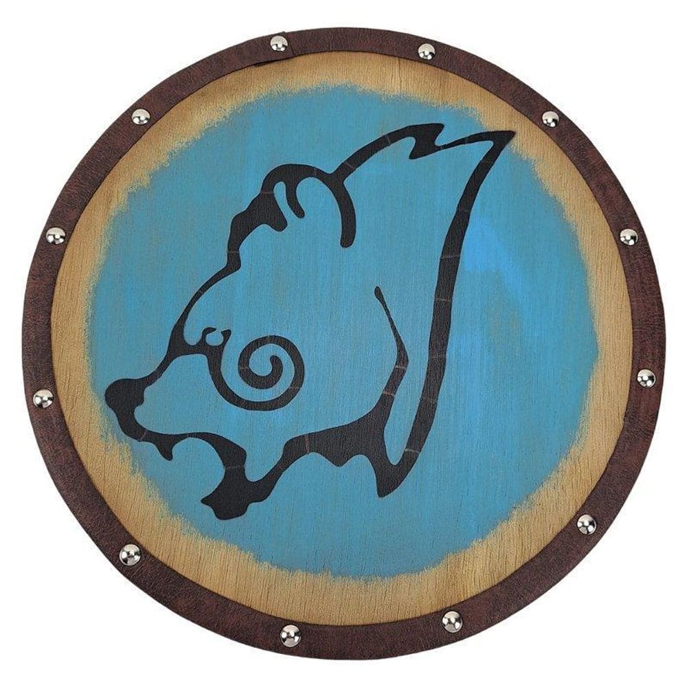Quadro Decorativo Escudo Viking Eastmarch Windhelm Urso