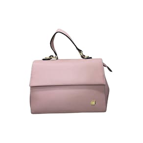 Bolsa Anna Luxory De Mão Rosa Jy752