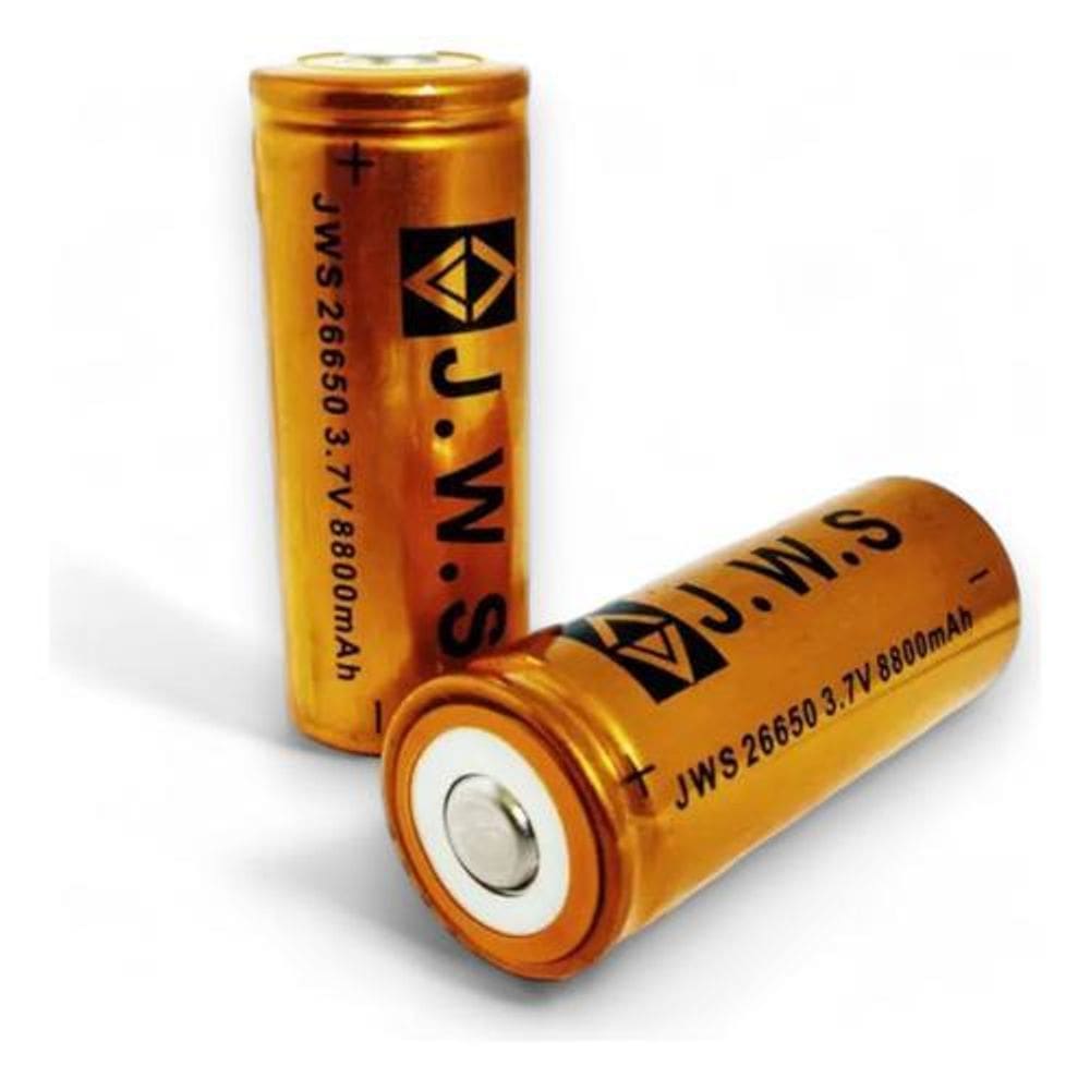 Bateria 26650 3.7V 8800Mah Jws Lanterna Holofote