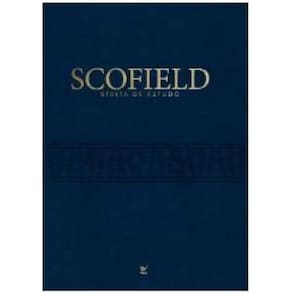 Bíblia De Estudo Scofield Azul