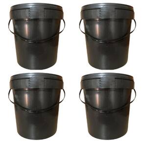 Balde 3L Para Óleo Motor - 04 Pçs