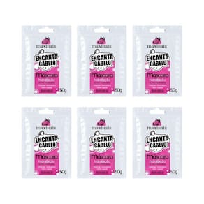 Sache Maxihair 50G Encanta Cabelo - Kit Com 6Un