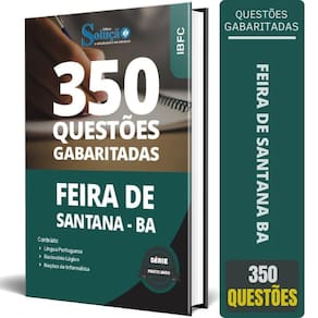 Caderno Questões Prefeitura Feira Santana Ba Comum Aos