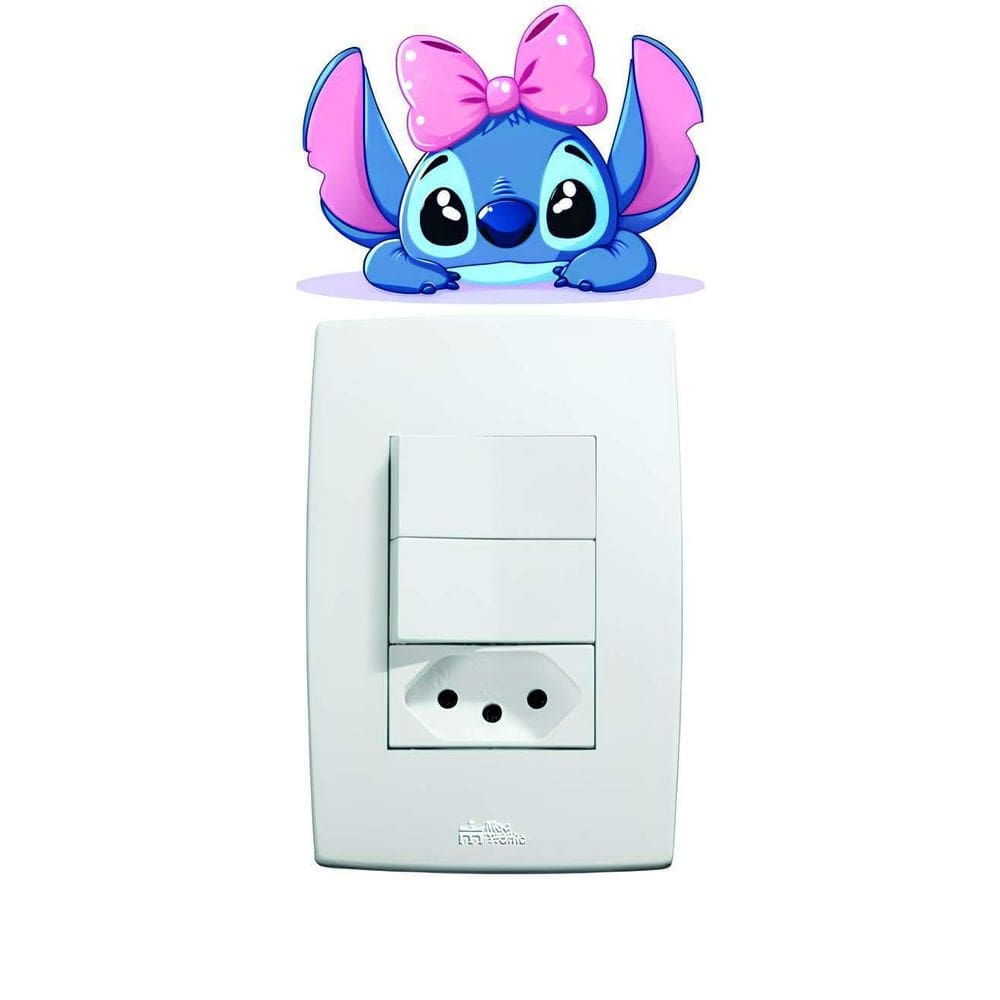 Adesivo Para Interruptor Stitch Mod05