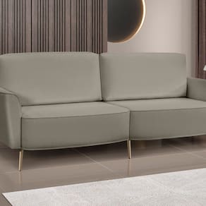 Sofá Vênus 220 Cm Veludo,feito com Materiais de Alta Qualidade Castor