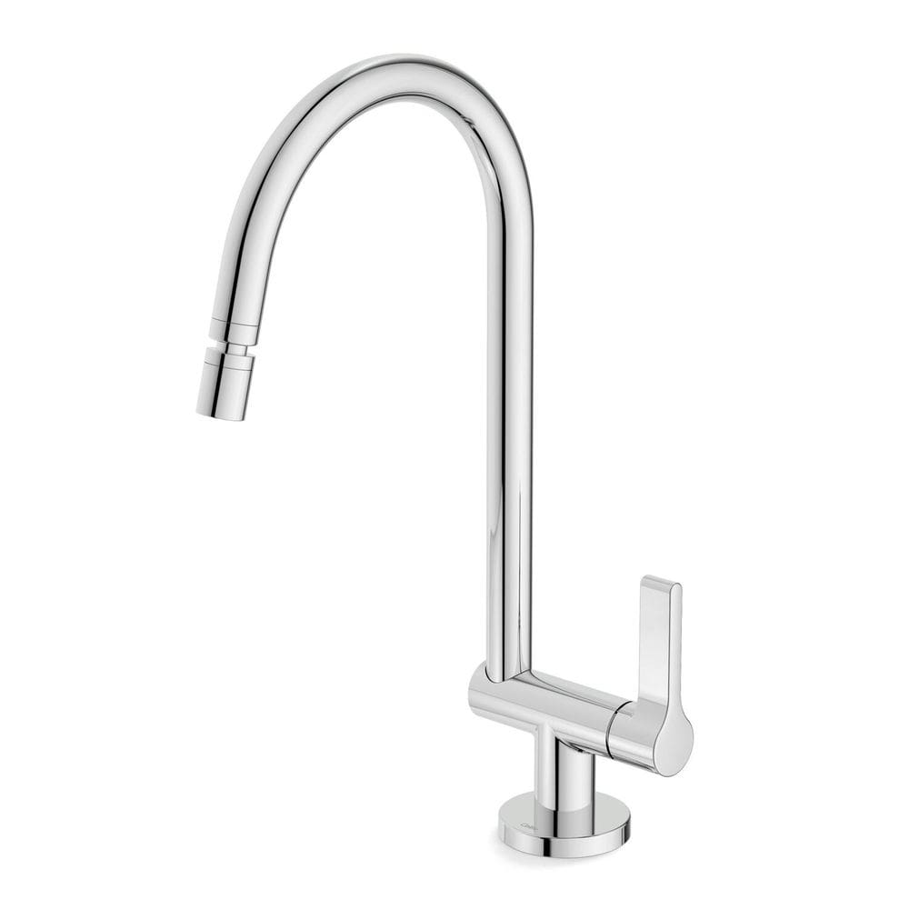 Torneira para Cozinha de Mesa com Bica Móvel e Arejador Articulado Lix Cromado