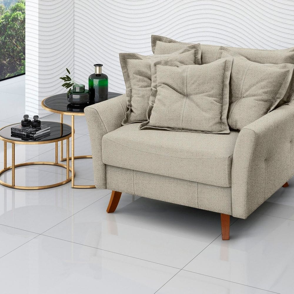 Poltrona para Sala de Estar Love Marfin