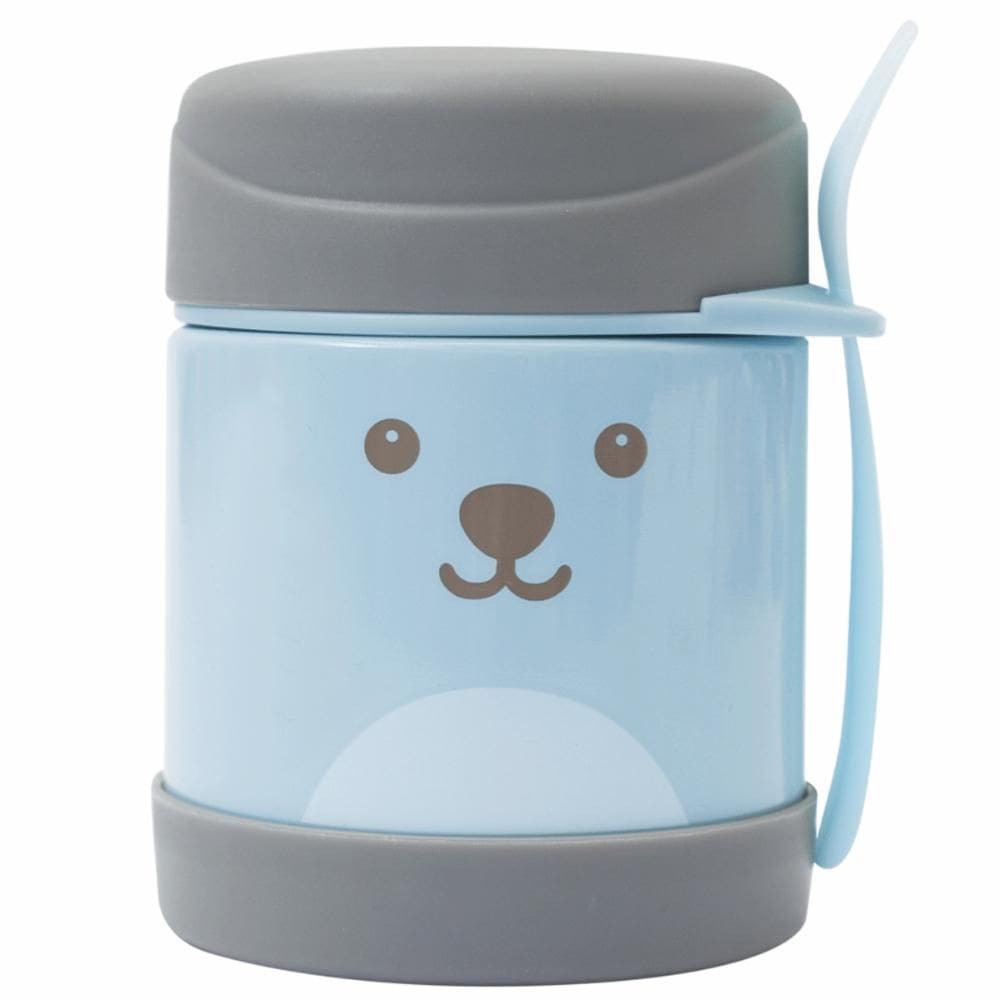Pote Térmico para Papinha com Talher Buba Baby Gumy de Aço Inoxidável 320ml