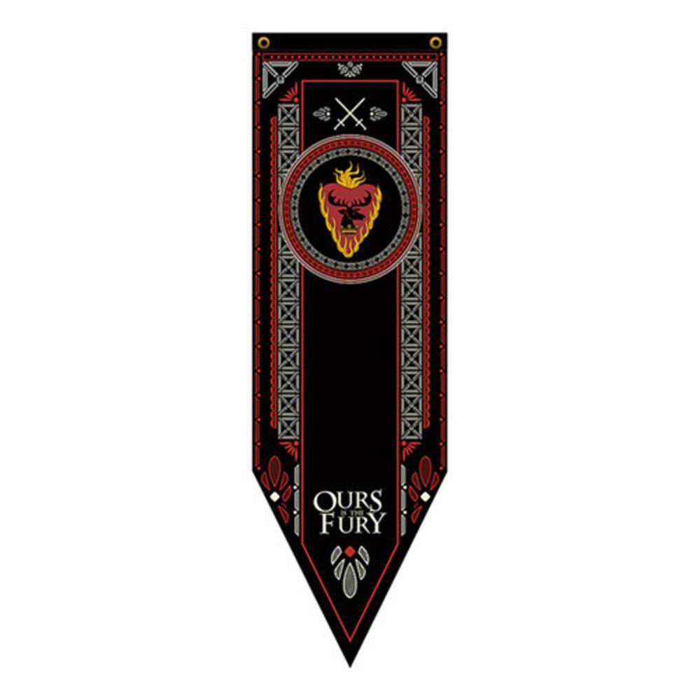 Bandeira Flâmula Com Brasão Casa Baratheon Game Of Thrones