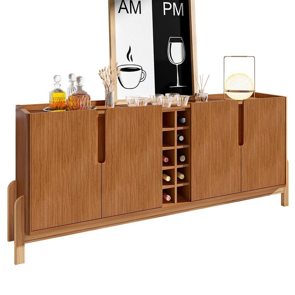 Buffet Aparador Lizz 190cm 4 Portas com Adega - Casa D