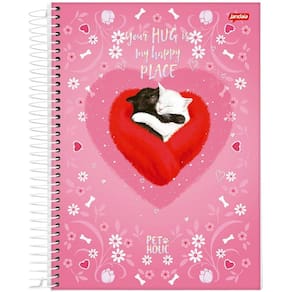 Agenda Planner Espiral Pet Holic Animais Planejamento