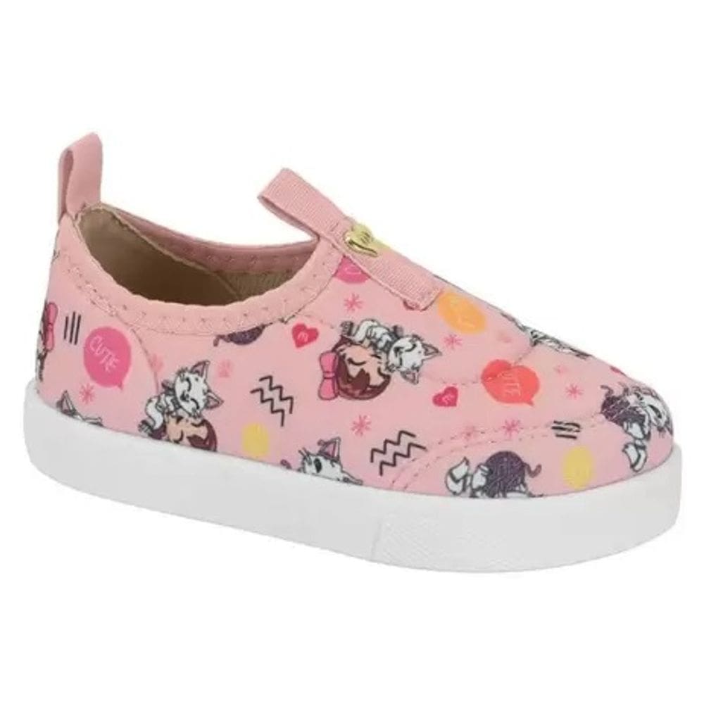 Tênis Casual Infantil Bebê Molekinha 2118.556 Rosa