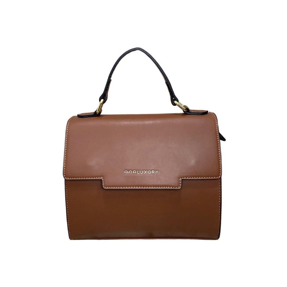 Bolsa Feminina Anna Transversal E De Mão Marrom Jb131