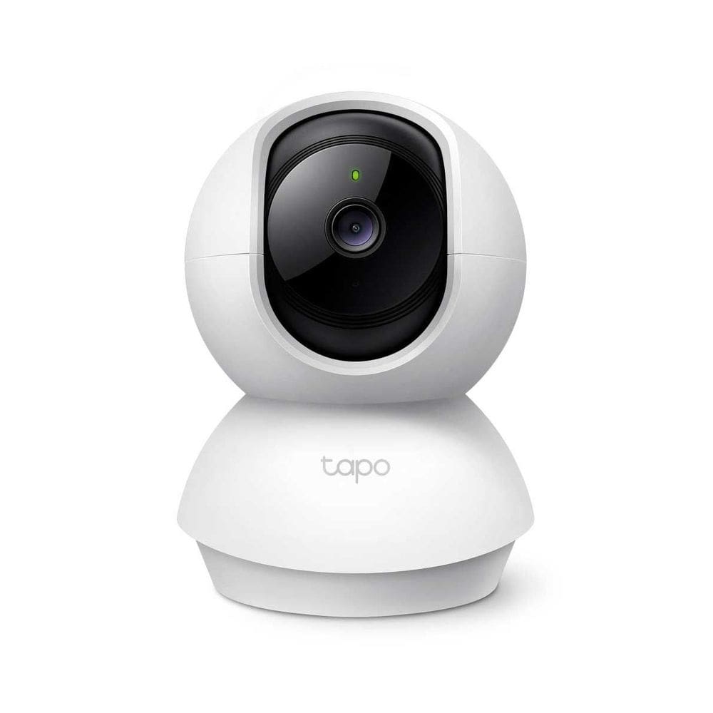 Câmera de Segurança Tapo TP-Link TC70 Wi-Fi 360º 1080P Full HD Visão Noturna - Branco