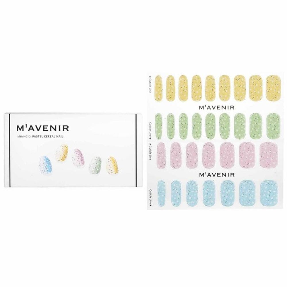 Adesivo de unhas Mavenir Assorted Colour Pastel Cereal Nail