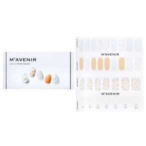Adesivo de unhas Mavenir White Cow Nail Salon-quality