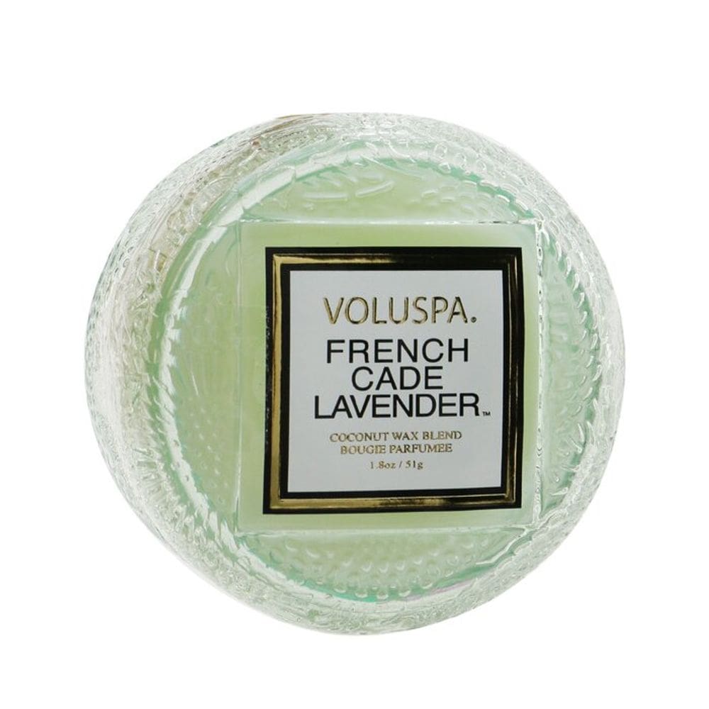 Vela Voluspa Macaron French Cade Lavender 15h de tempo de queima