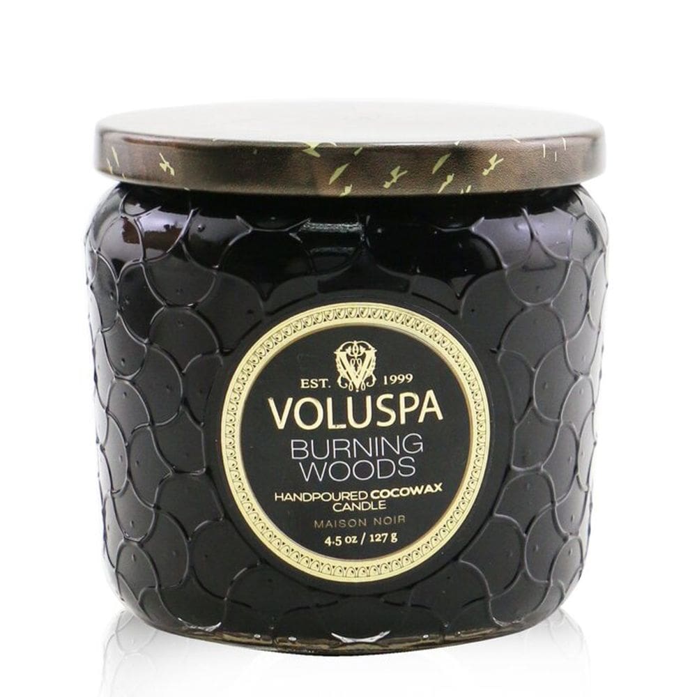 Vela Voluspa Petite Jar Burning Woods 35h 100mL - 128 g