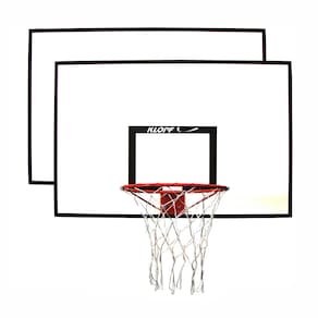 Par Tabela Basquete Juvenil de Compensado Naval com Aro e Rede Klopf 1023.2