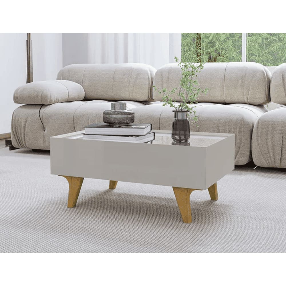 Mesa De Centro Sena Off White - Bechara