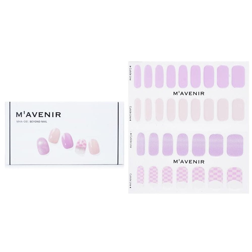 Adesivo de unhas Mavenir Purple Gel líquido com qualidade de salão