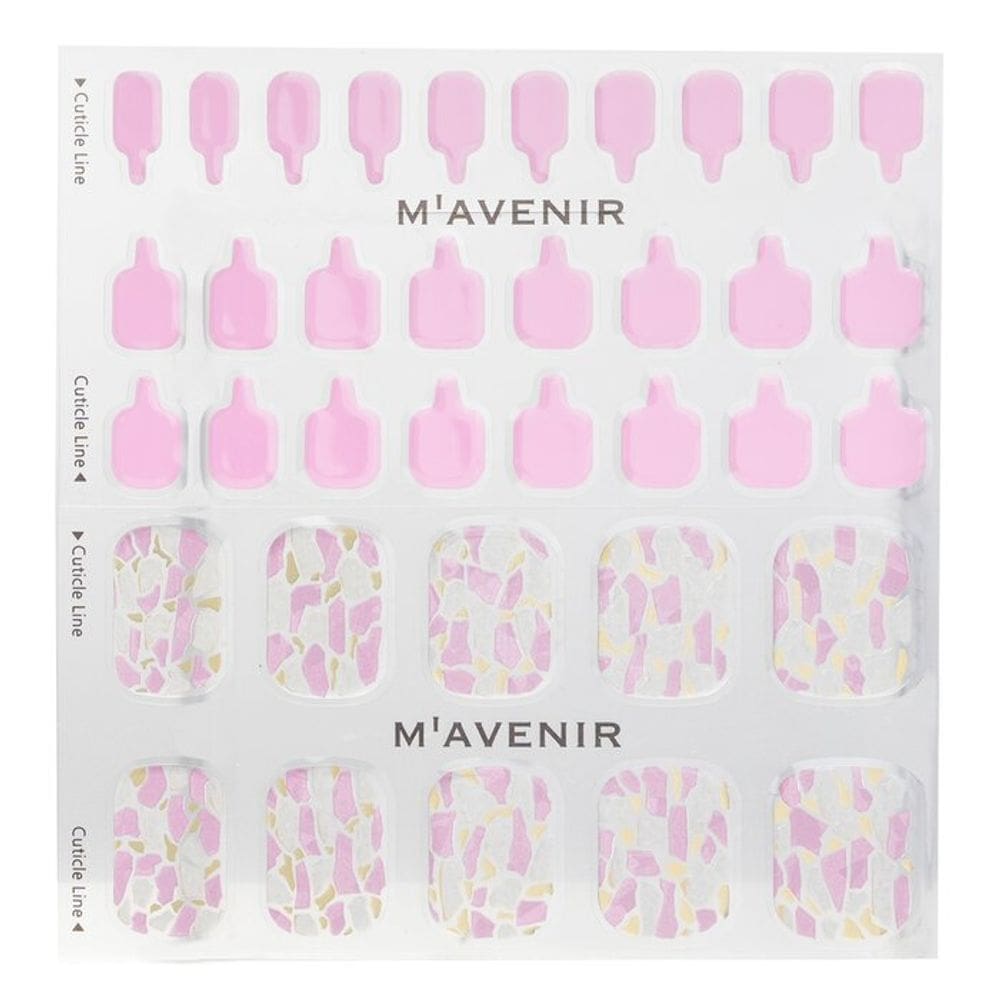 Adesivo de unhas Mavenir Pink Shell Pedi