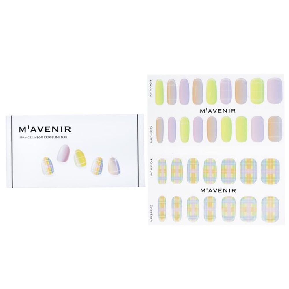 Adesivo de unhas Mavenir Patterned Neon Crossline
