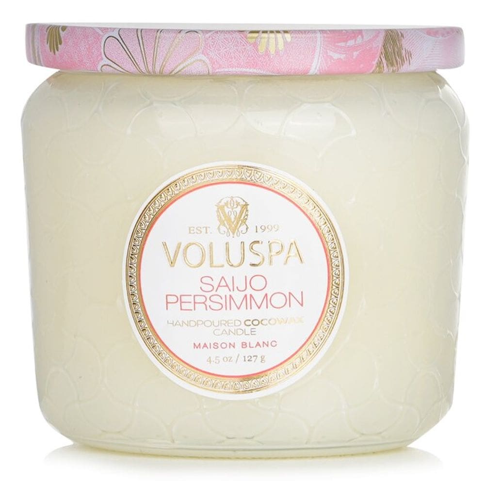 Vela Voluspa Saijo Persimmon Scent 35h, tempo de queima