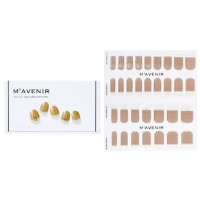 Adesivo para unhas Mavenir Brown Gold Cafe Latte Salon-quality