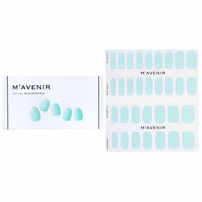 Adesivo para unhas Mavenir Aqua Garden Blue Salon-quality