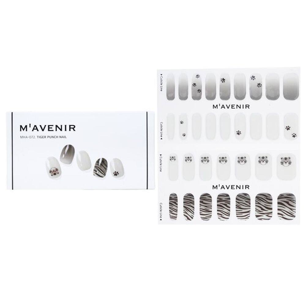 Adesivo de unhas Mavenir Patterned Tiger Punch Nail