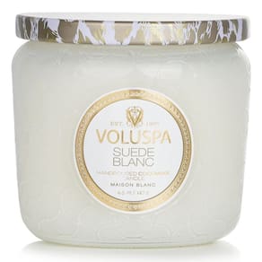 Vela Voluspa Suede Blanc 35h Burn Time Cera de Coco