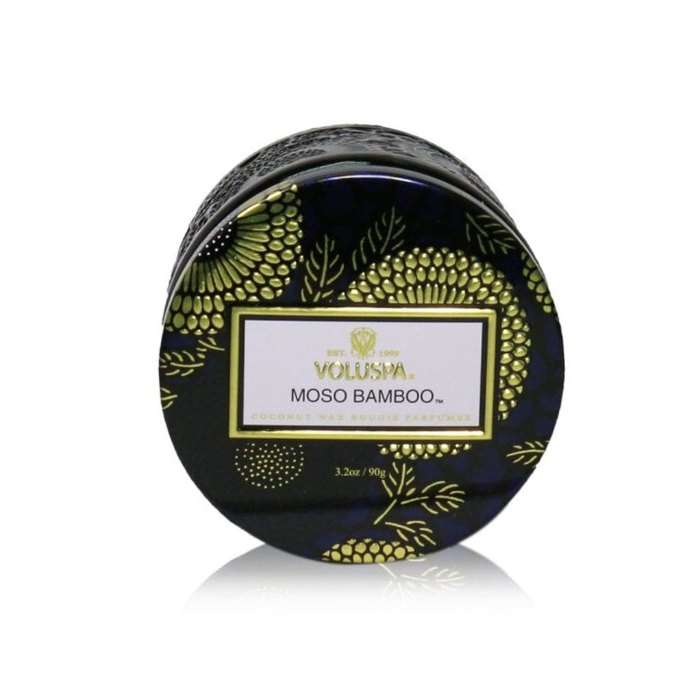 Vela Voluspa Moso Bamboo Scent 25h Tempo de queima 75mL - 90 ml